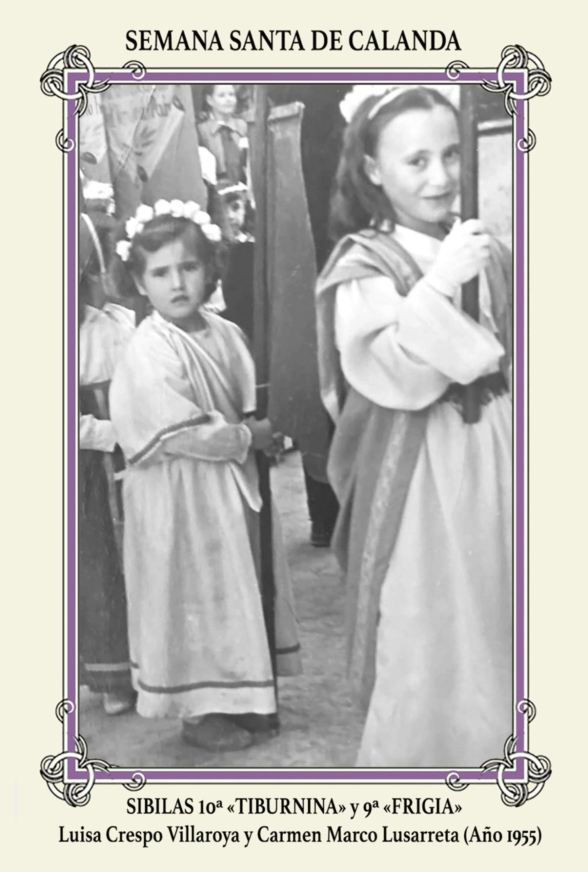 13. SIBILAS TIBURNINA Y FRIGIA - LUISA CRESPO Y CARMEN MARCO (1955)