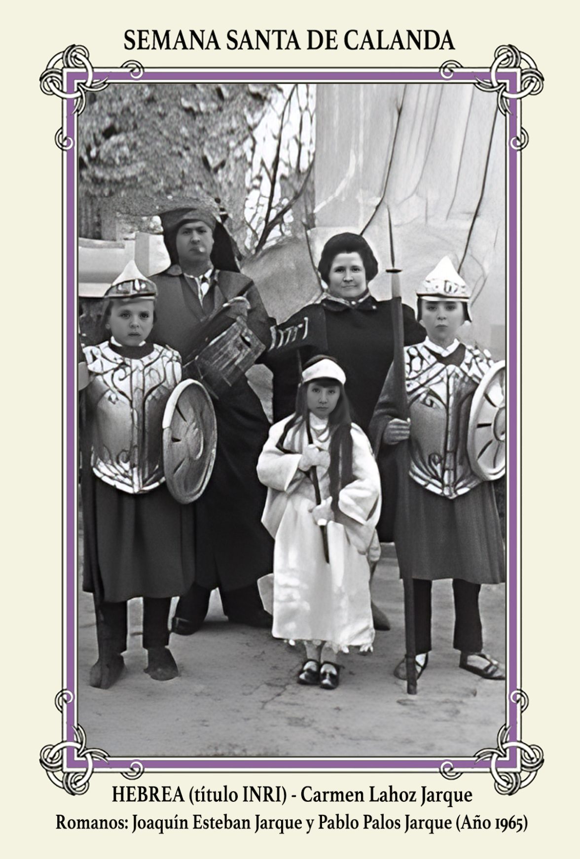 36. HEBREA INRI - CARMEN LAHOZ JARQUE (1965)