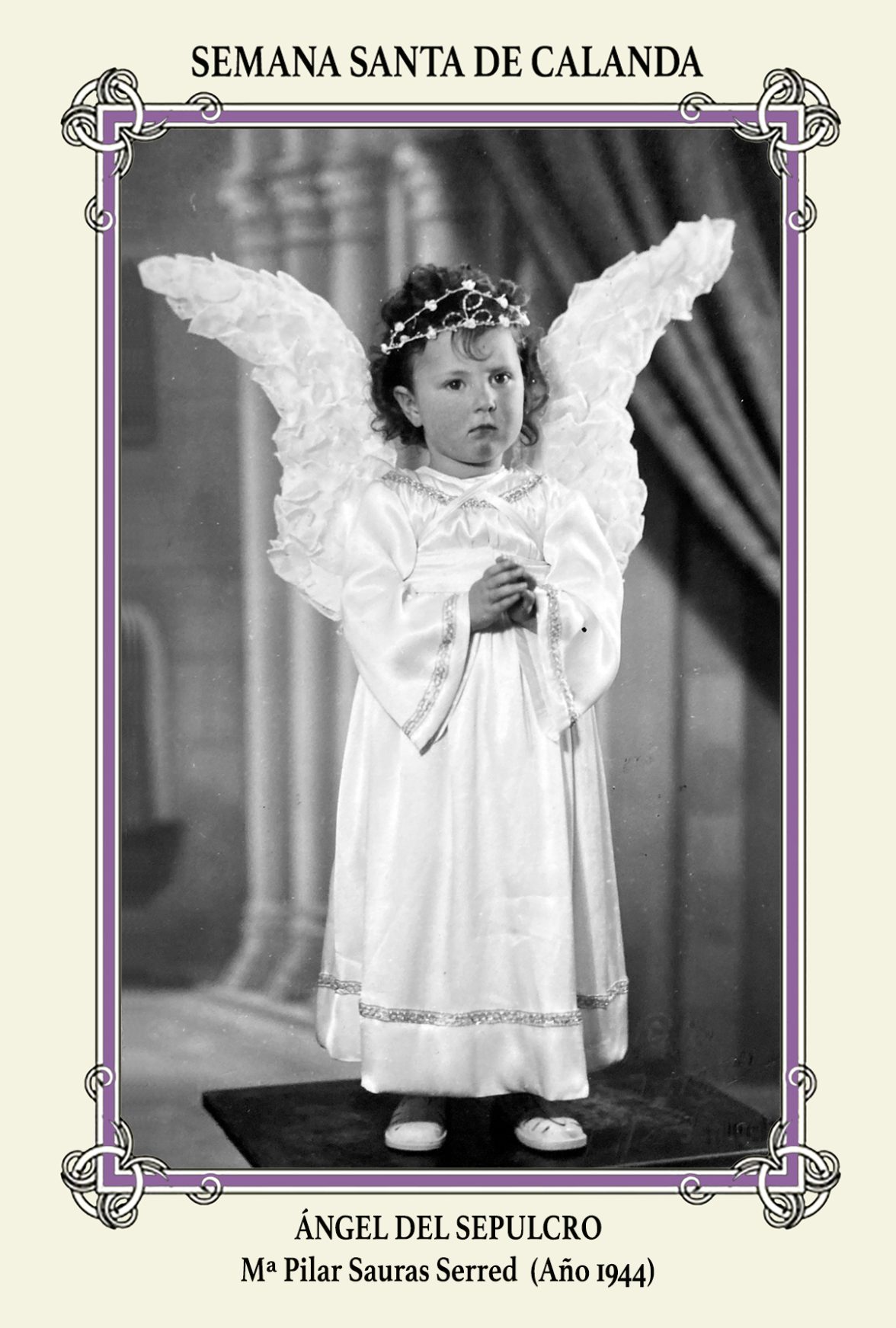 4. ÁNGEL - Mª PILAR SAURAS SERRED (1944)